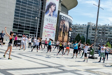 Počeli Reebok Urban Fitness treninzi u Beogradu